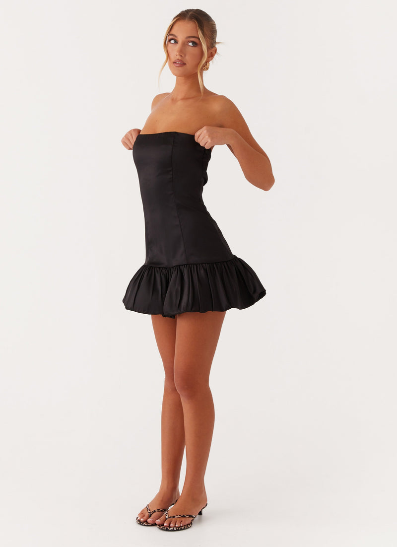 Dancing Queen Mini Dress - Black